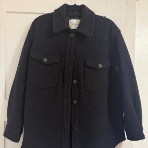 THE GANNA SHIRT JACKET Wilfred Free the ganna shirt jacket shacket